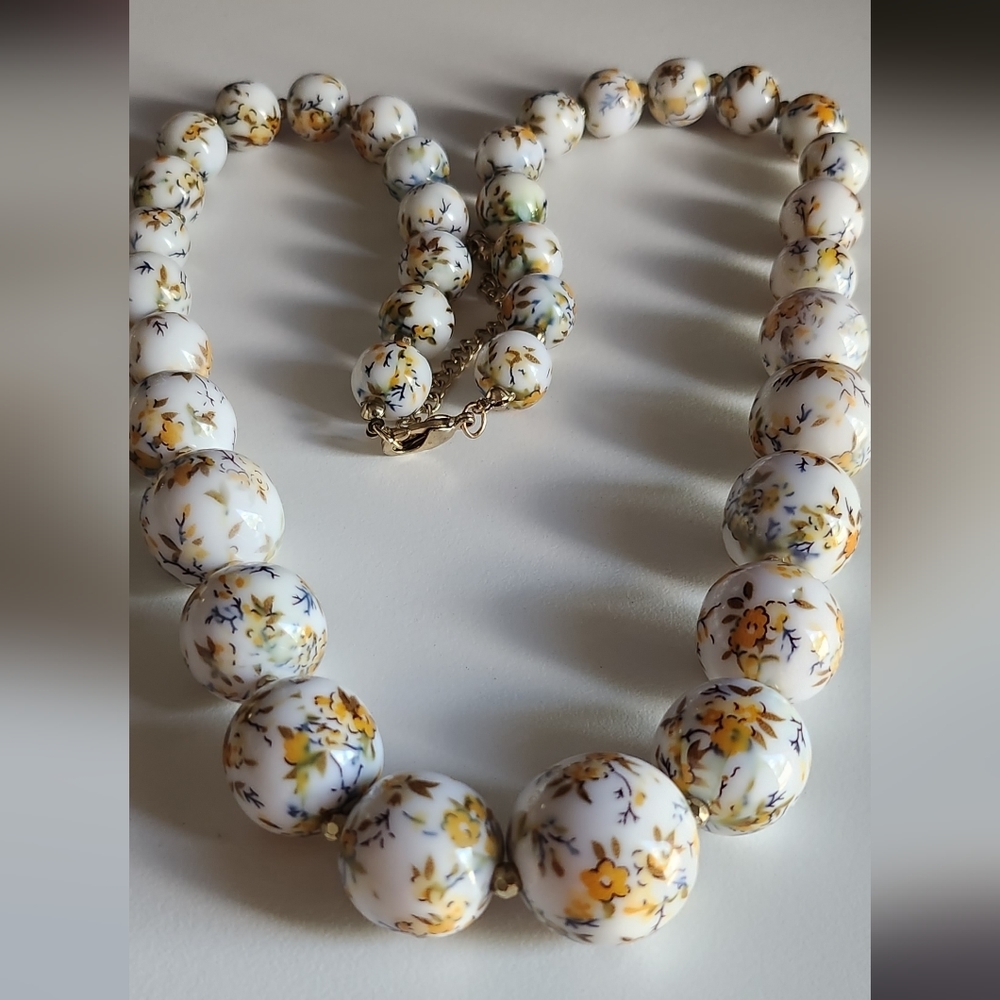 Anthropologie Beaded Necklace